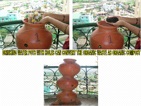 putting mud into the pot